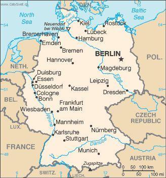 Foto: N�mecko-politick� mapa