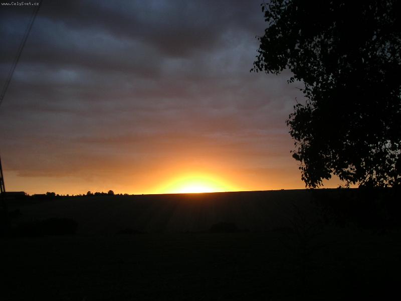 Foto: z�pad slun��ka