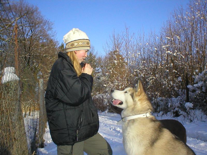 Foto: Akki a j�-moje nejslad�� k�mo�ka